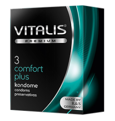 Презервативы Vitalis Premium -  Comfort plus, 3 шт.