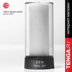 Мастурбатор Tenga 3D Zen, белый