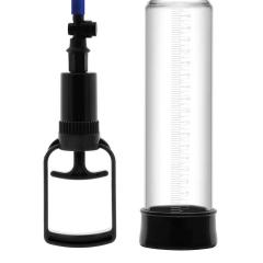 Вакуумная помпа с пальчиковым насосом Erozon Penis Pump, прозрачный