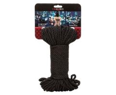 Черная веревка для шибари BDSM Rope 30м