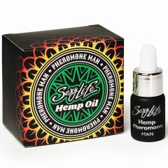 Концентрат феромонов с ароматом конопли Hemp Oil Pheromone men, 5 мл