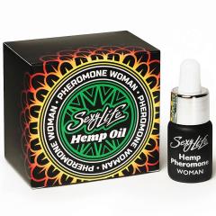 Концентрат феромонов с ароматом конопли Hemp Oil Pheromone women, 5 мл