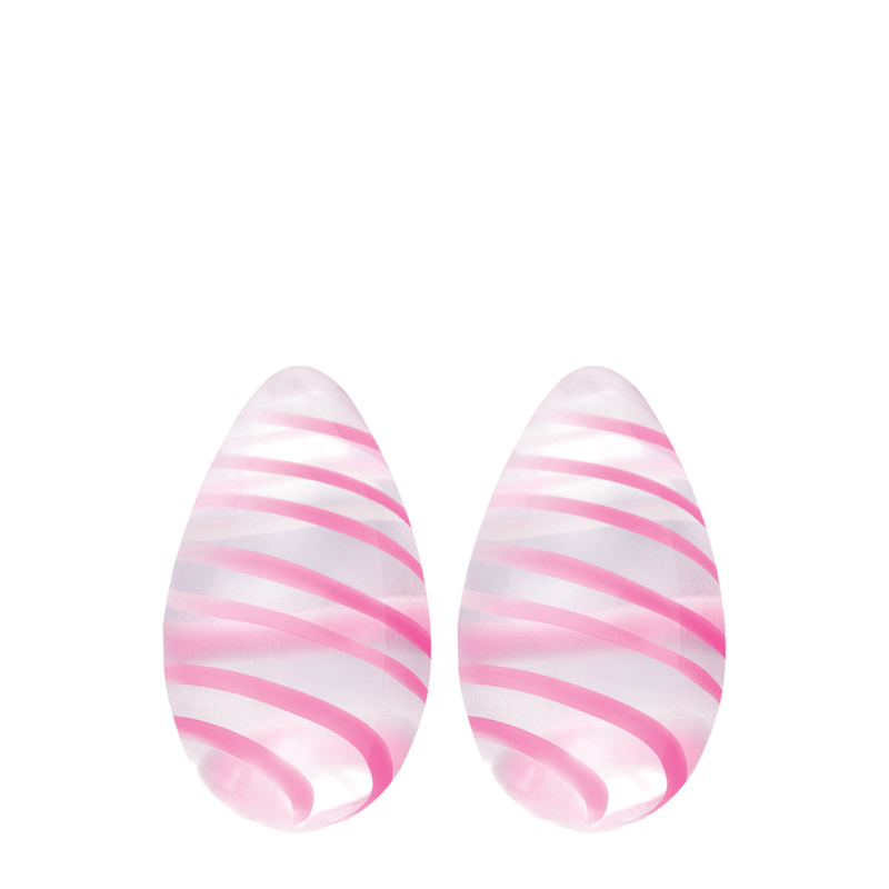 Шарики вагинальные Crystal - Pink Strips NS0703-11