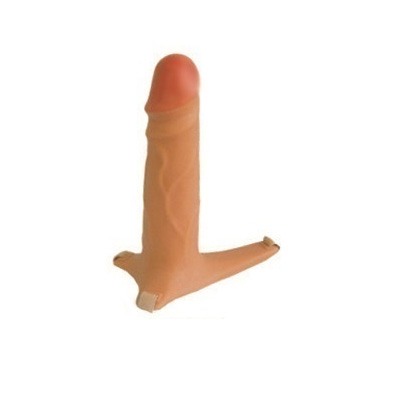 Фаллоимитатор пустотелый поясной (185/45)